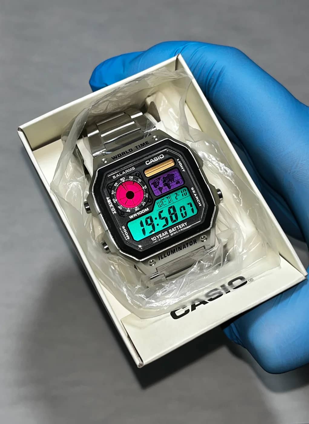 Casio AE1200WHD · 4 Colores · Gradient