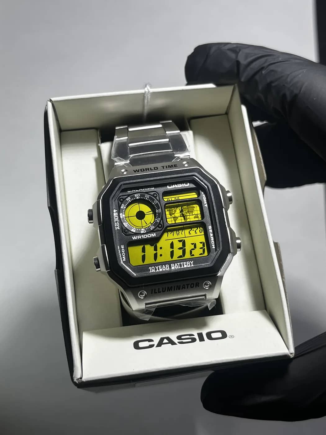 Casio AE1200 · Amarillo · Color filter