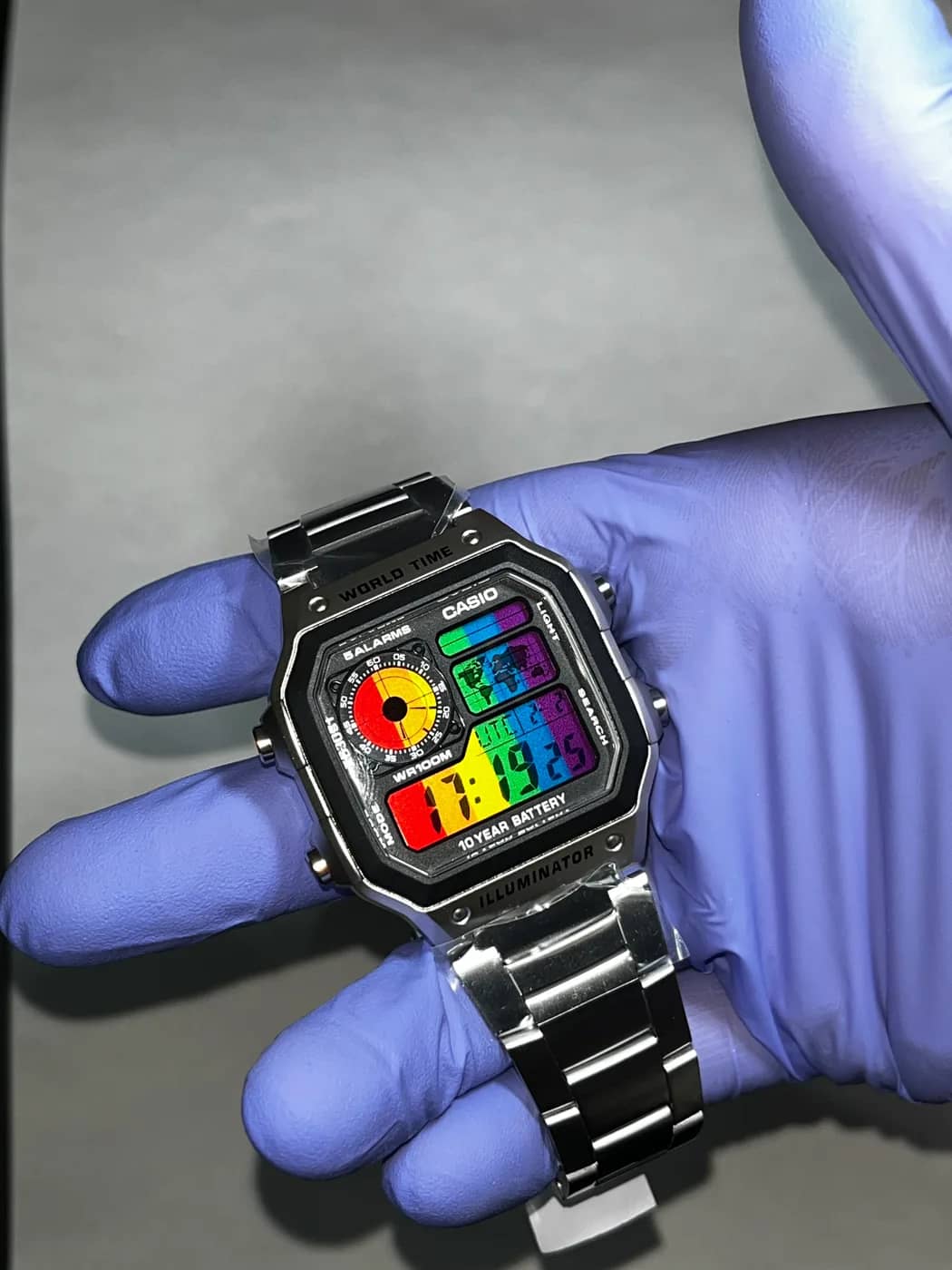 Casio AE1200 · Arcoiris · Gradient