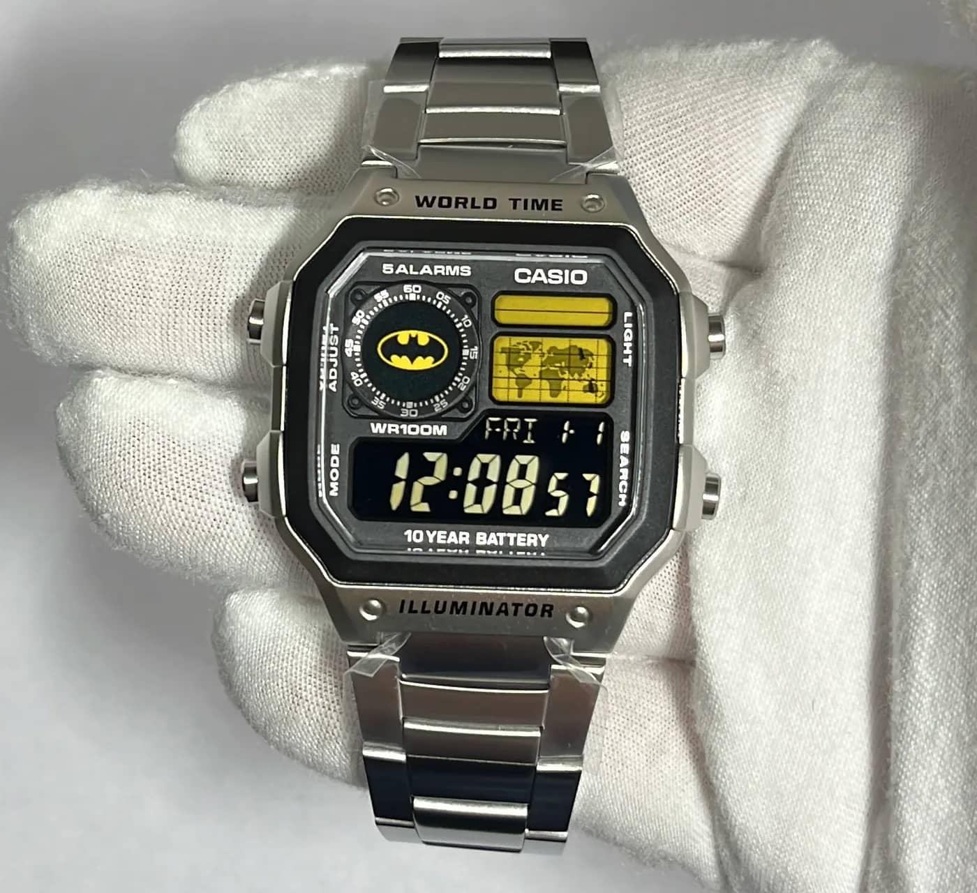 Casio AE1200WHD · Batman Blackout · Special edition