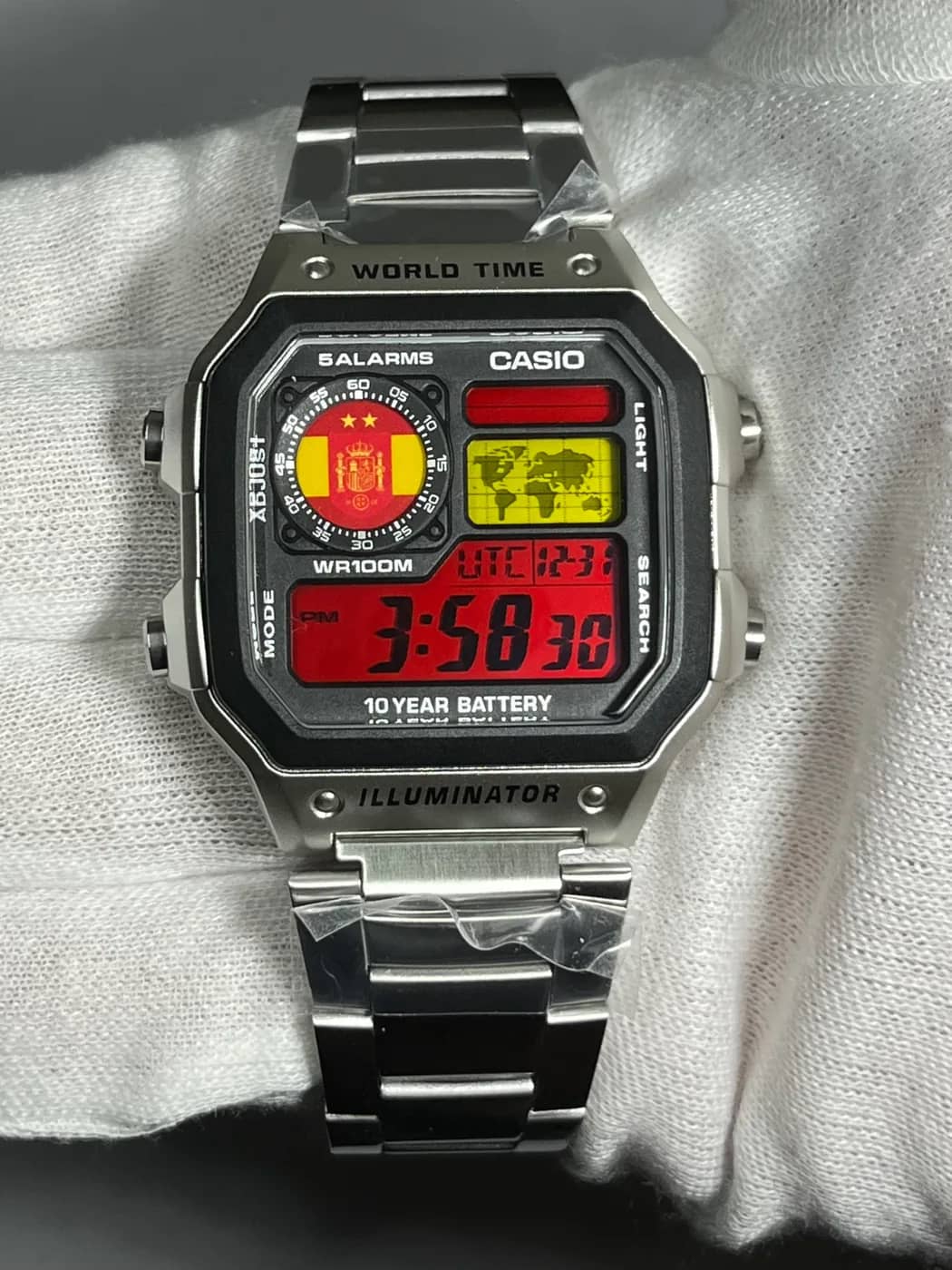 Casio AE1200WHD · España Mundial 2026 · Special edition