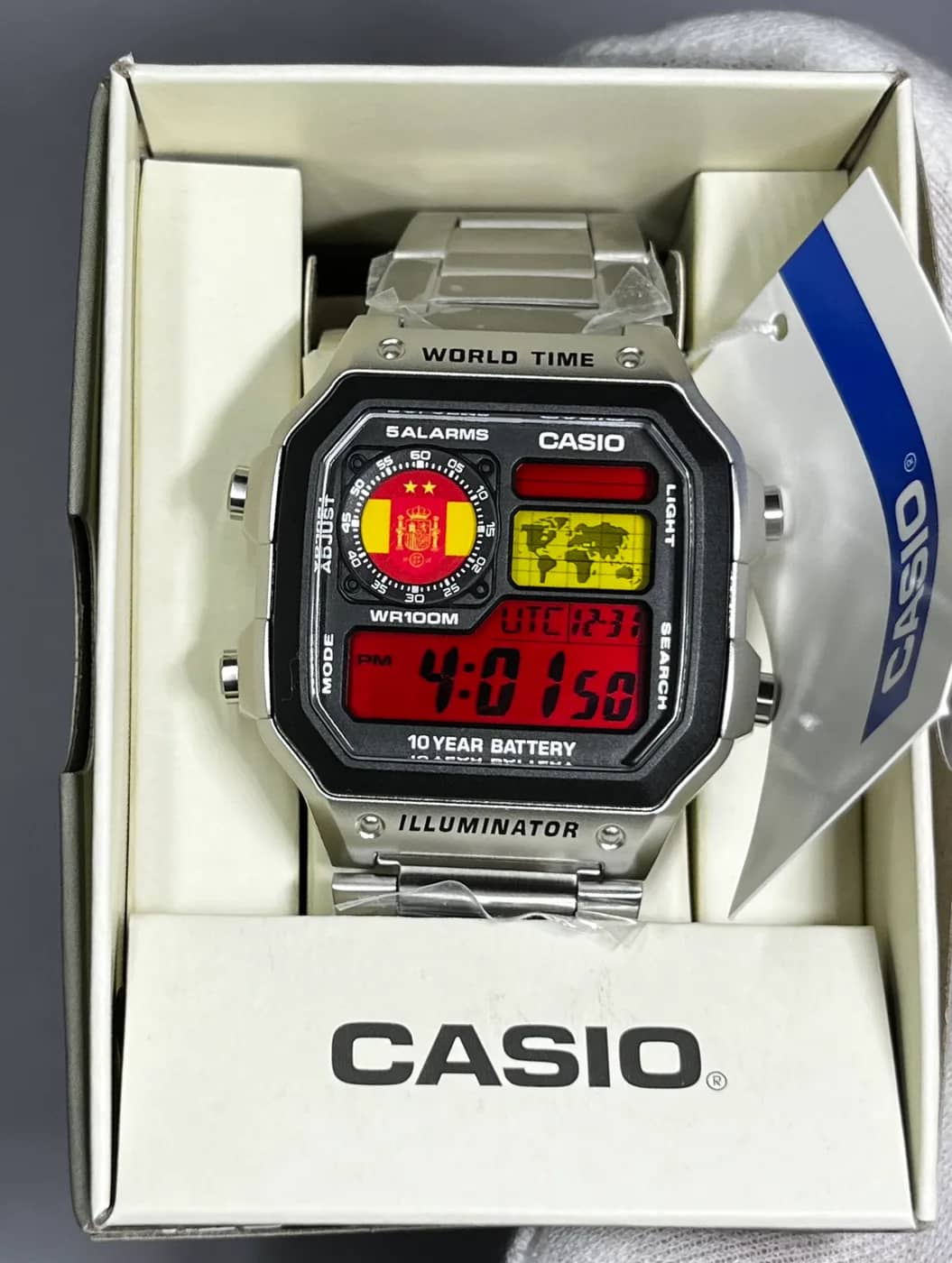 Casio AE1200WHD · España Mundial 2026 · Special edition