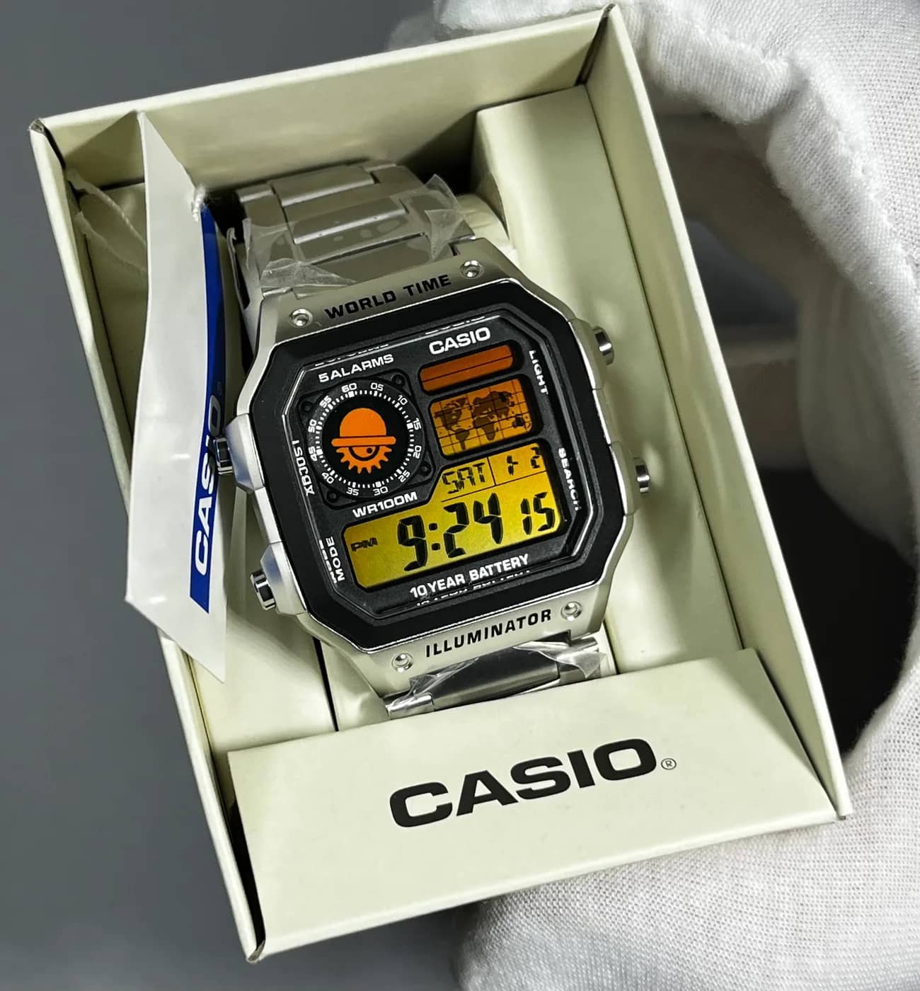 Casio AE1200WHD · Naranja Mecánica · Special edition