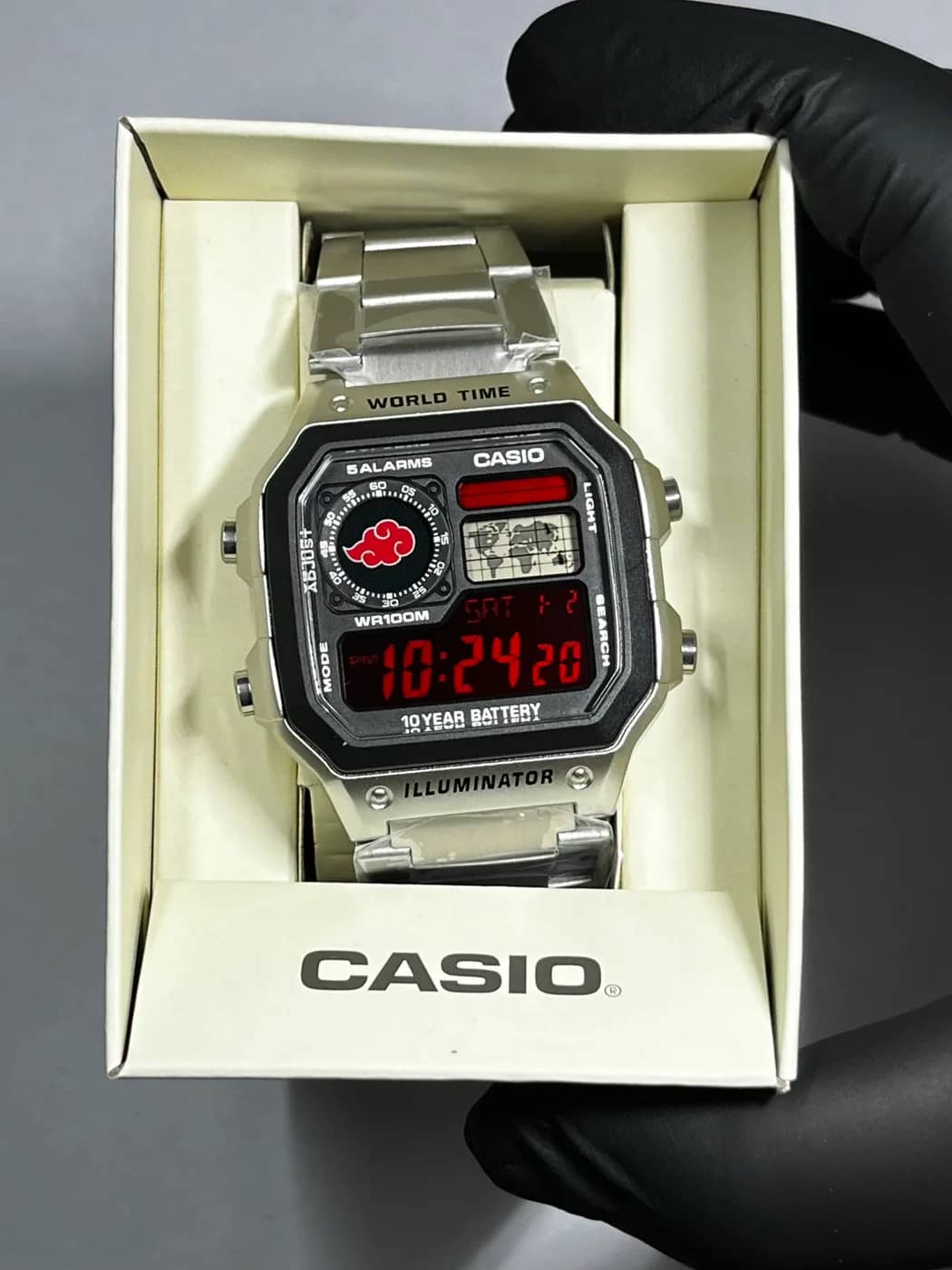 Casio AE1200WHD · Naruto · Special edition