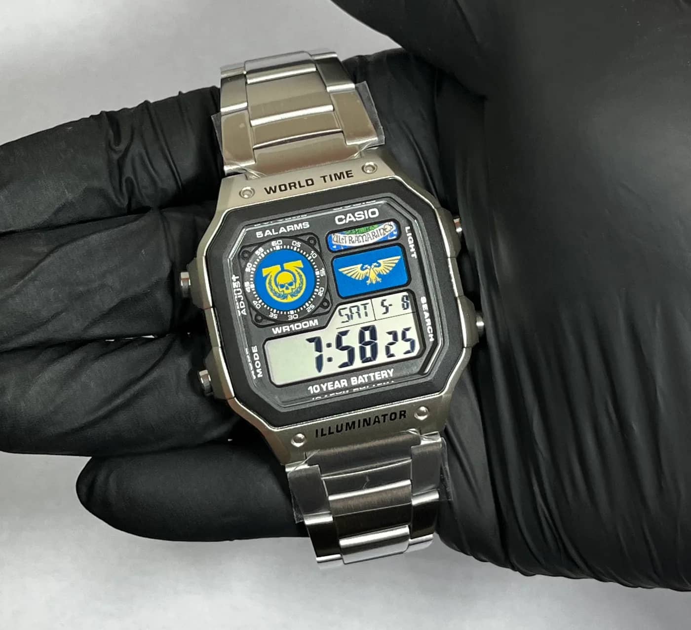 Casio AE1200WHD · Ultramarines · Special edition