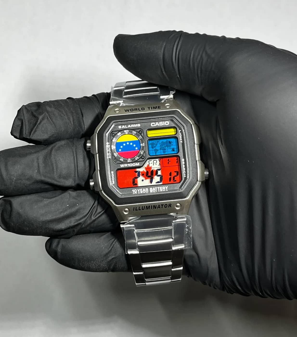 Casio AE1200WHD · Venezuela / Canadá · Special edition