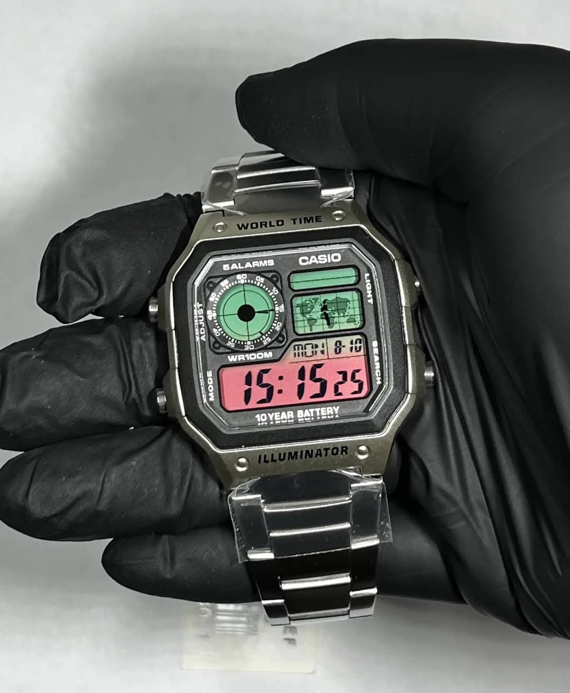 Casio AE1200 · Watermelon · Degradado