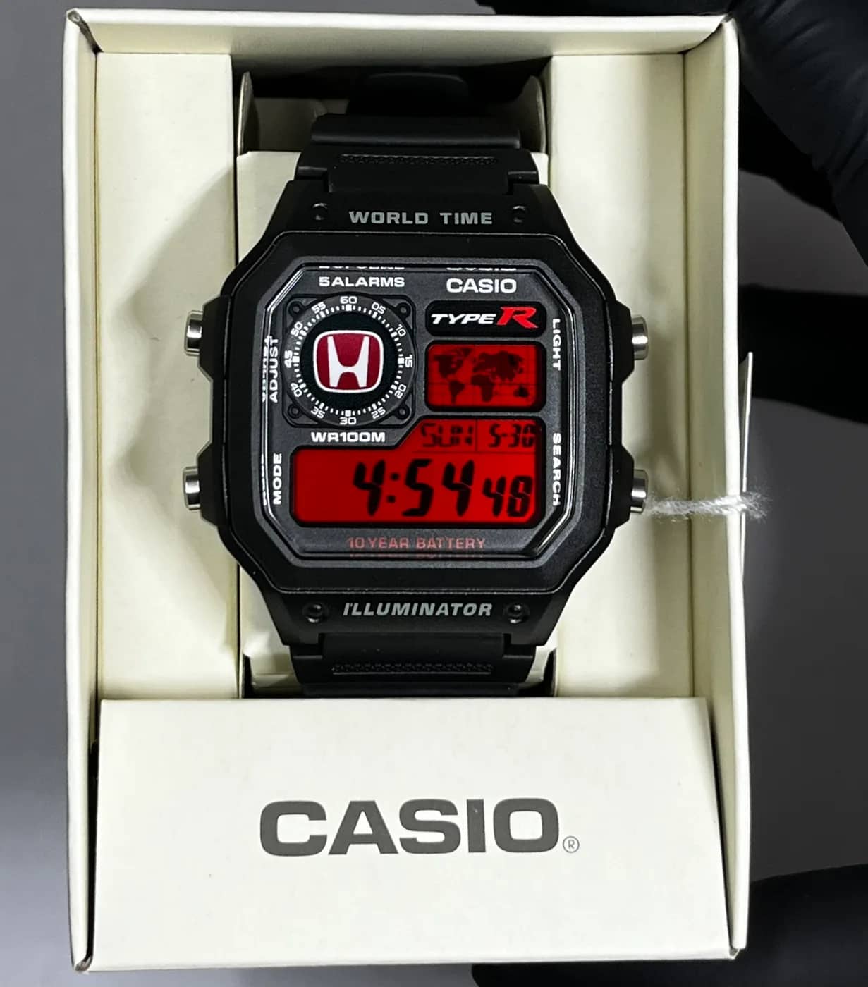 Casio AE1200WH · Honda Type R · Special edition
