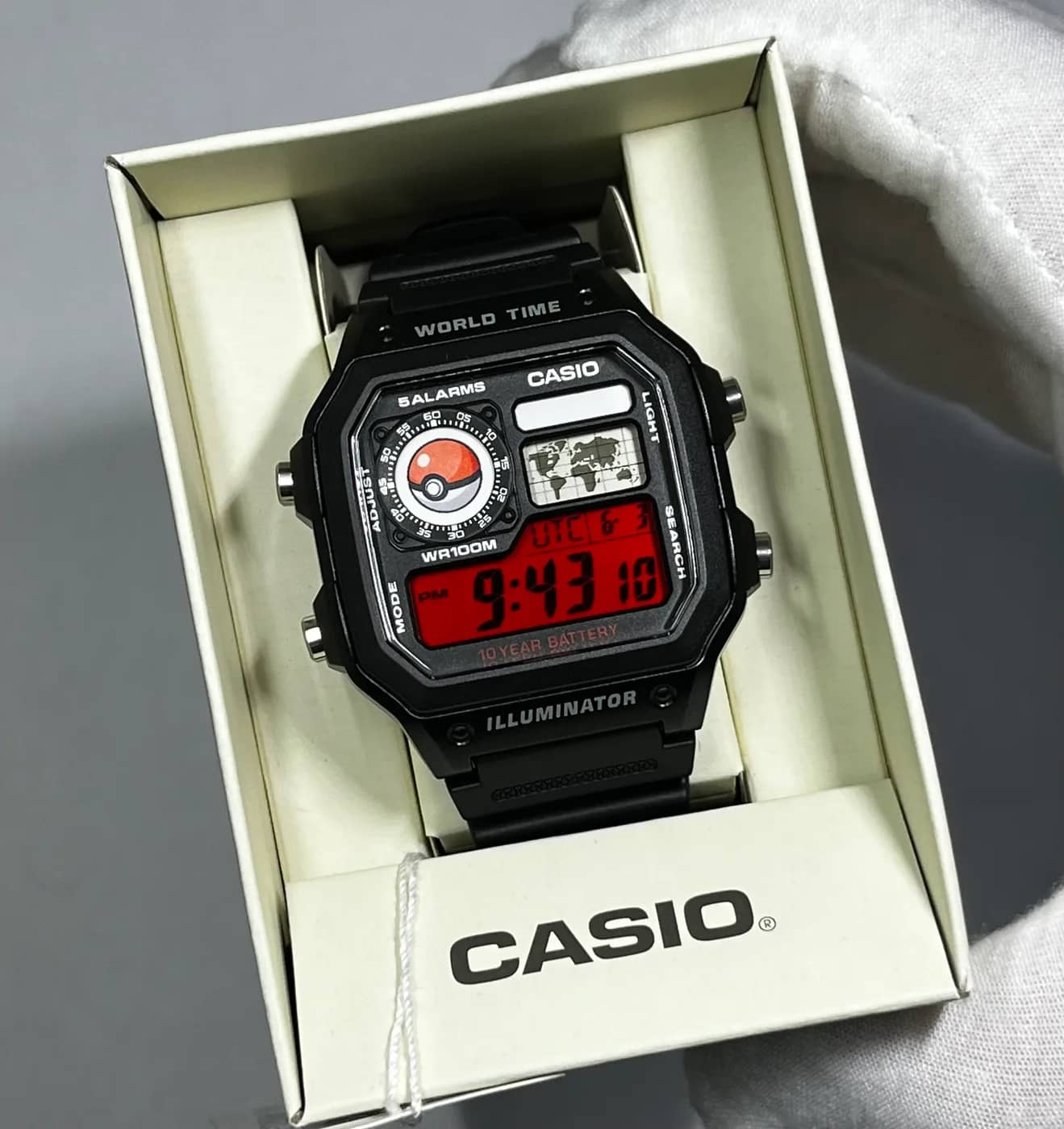 Casio AE1200WH · Pokémon · Special edition
