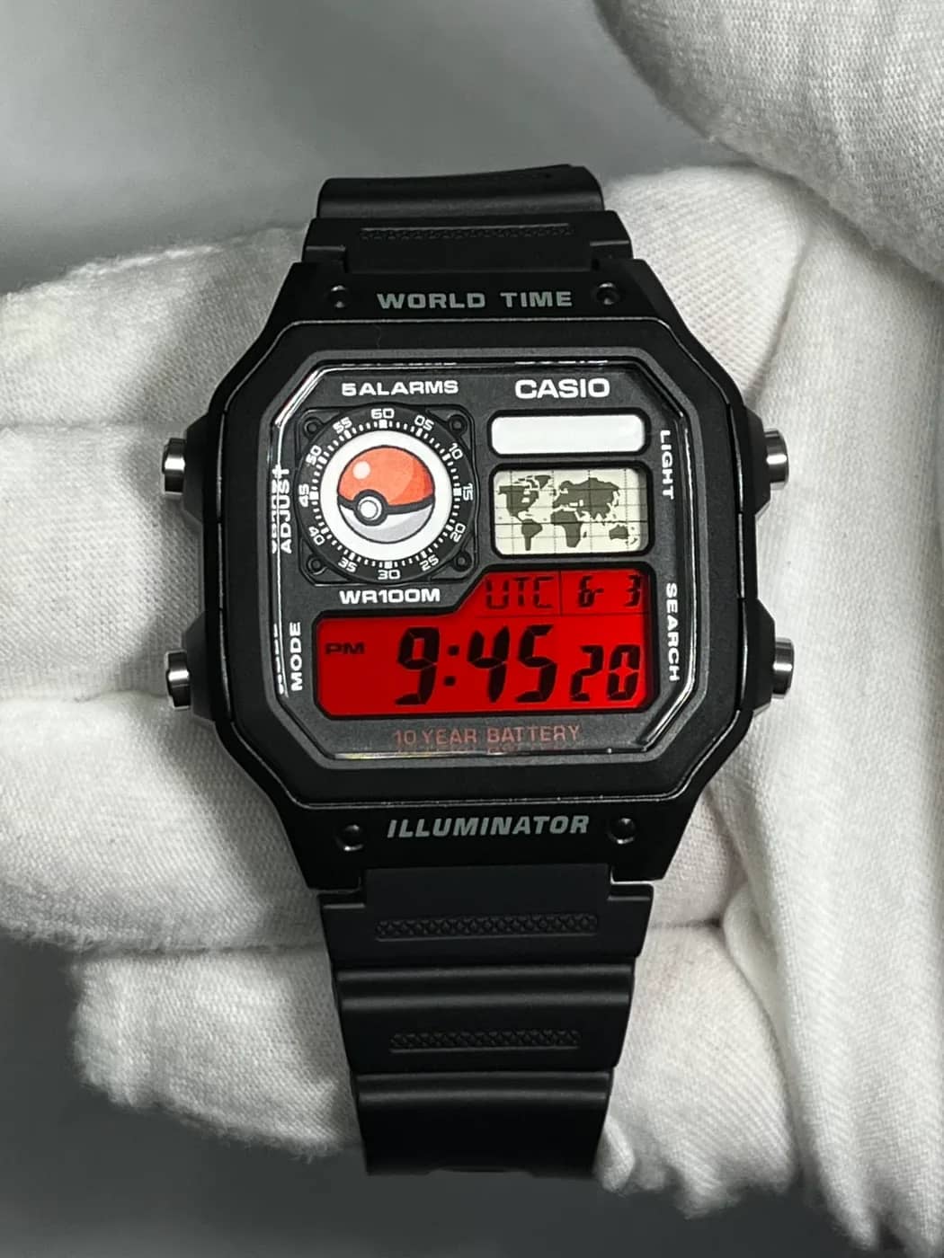 Casio AE1200WH · Pokémon · Special edition