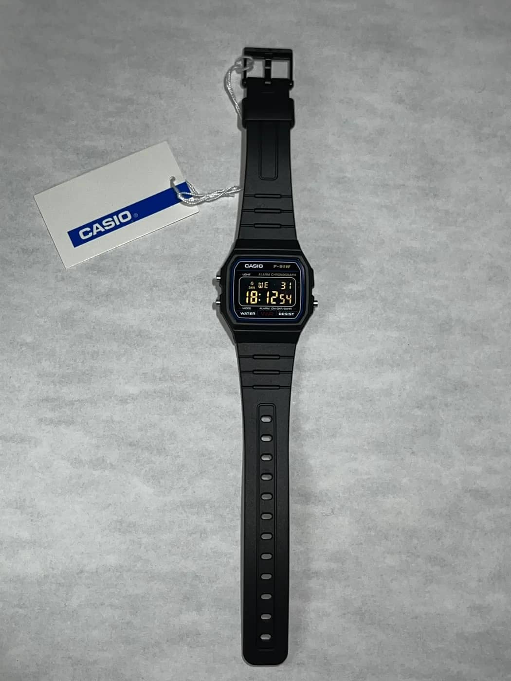 Casio F91W · Blackout · Blackout