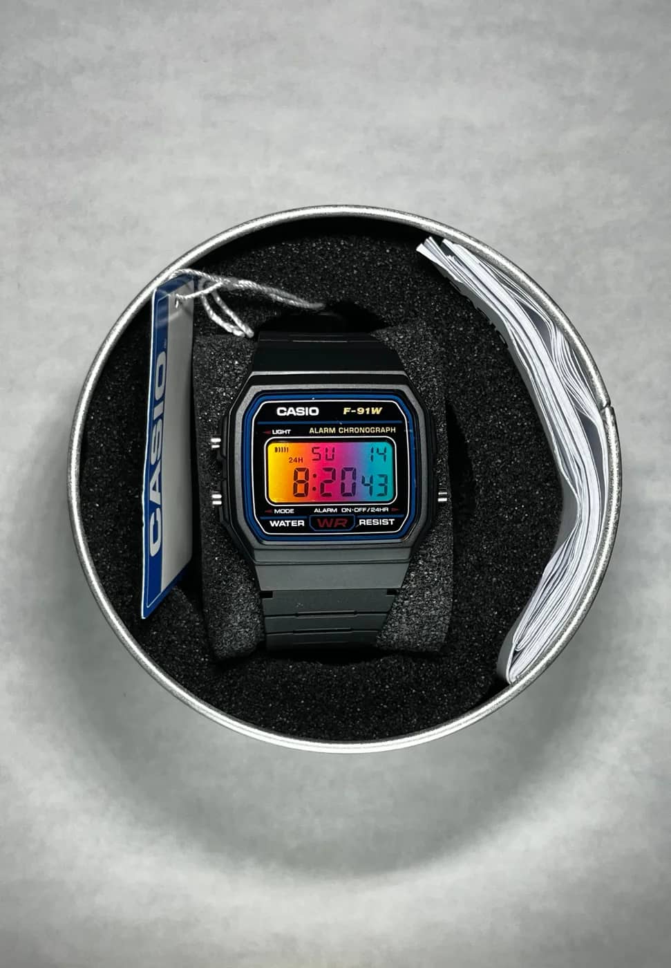Casio F91W · Degradado · Gradient