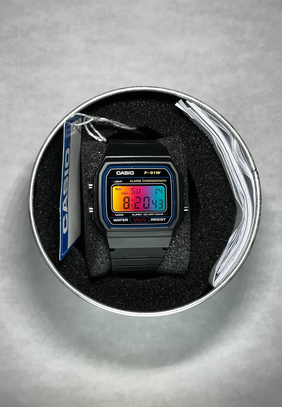 Casio F91W · Degradado · Gradient