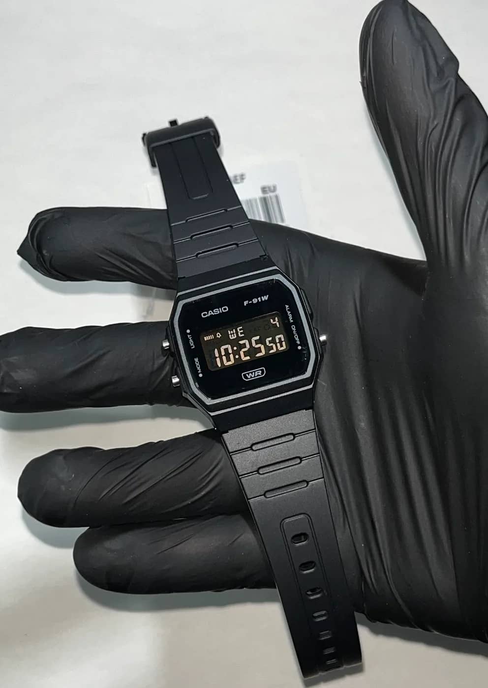 Casio F91WB Negro · Blackout · Blackout