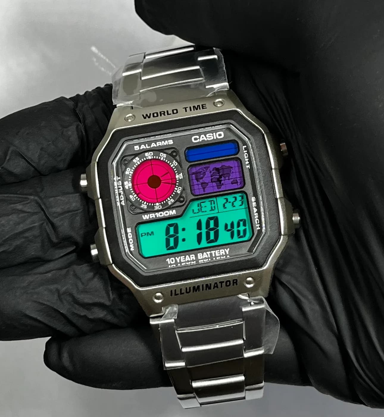 Casio AE1200 · 4 Colores · Gradient