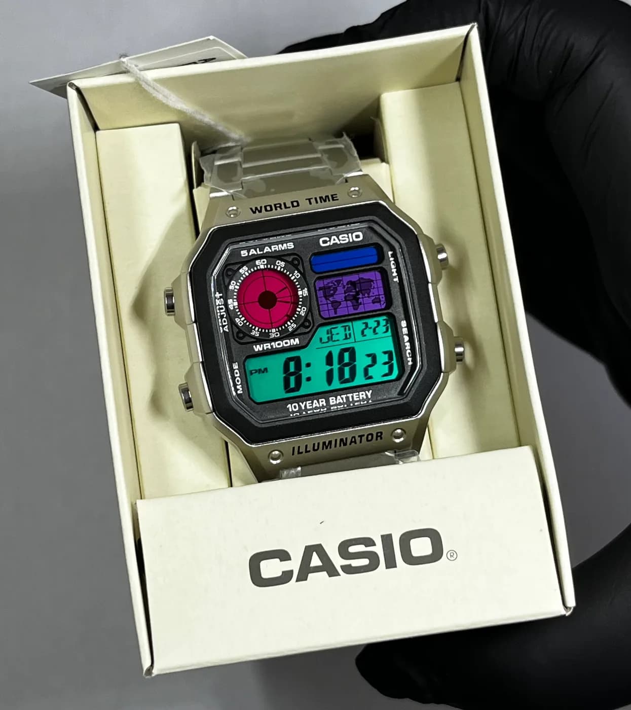 Casio AE1200 · 4 Colores · Gradient