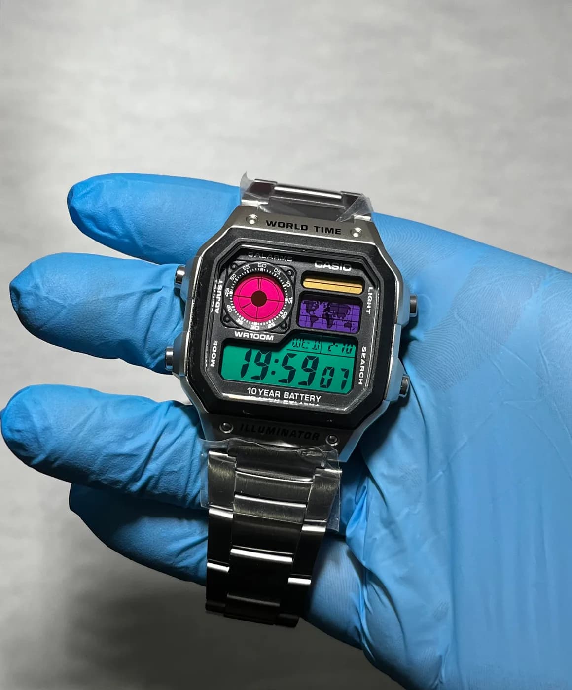 Casio AE1200 · 4 Colores · Gradient