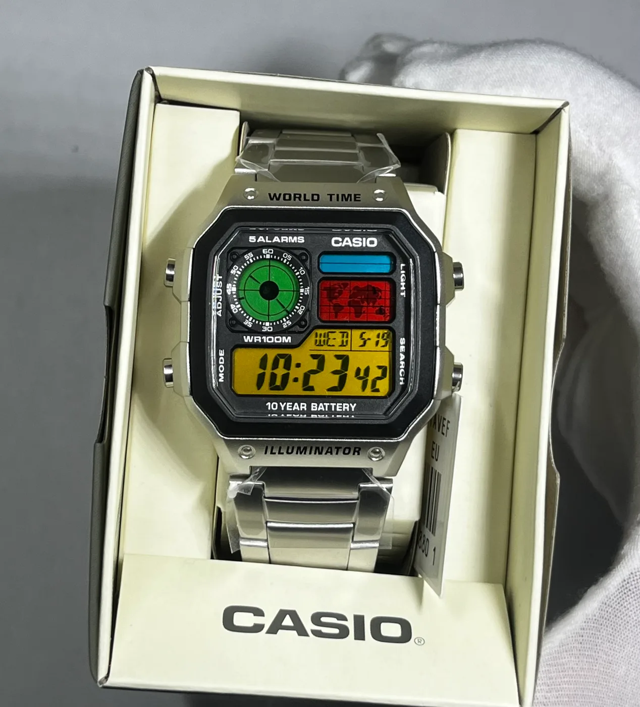 Casio AE1200 · 4 Colores con Impresión · Degradado