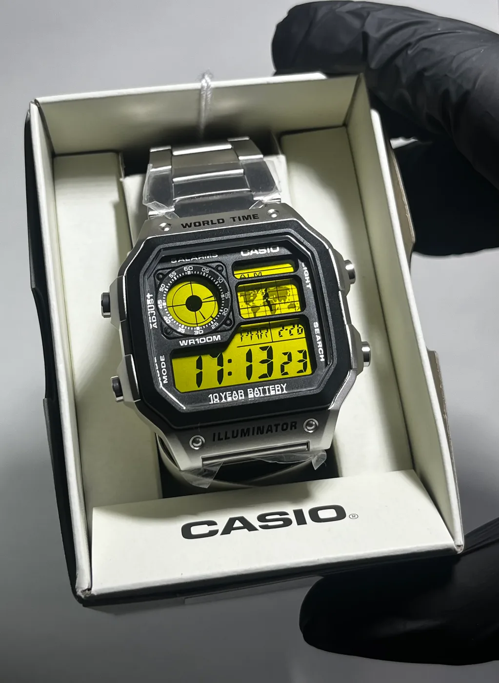 Casio AE1200WHD · Amarillo · Color filter