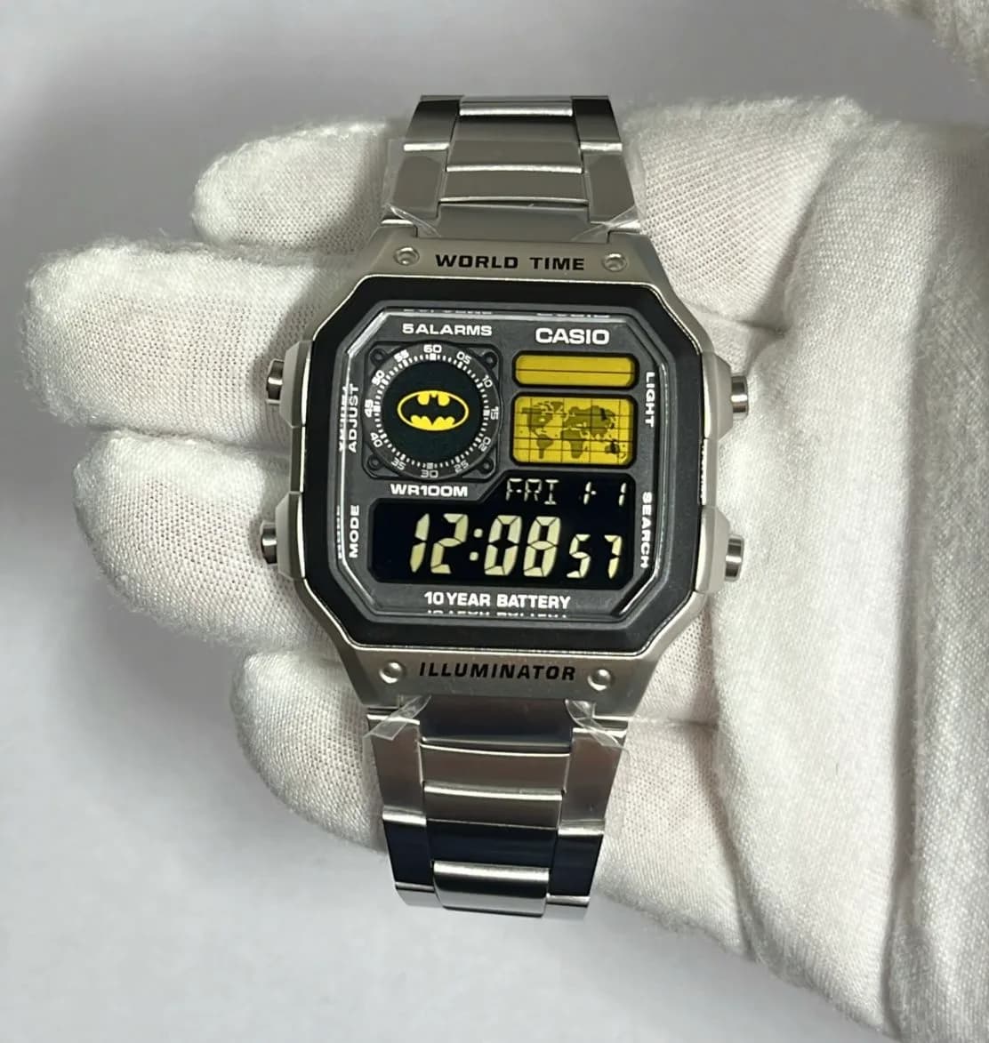 Casio AE1200 · Batman Blackout · Edición especial