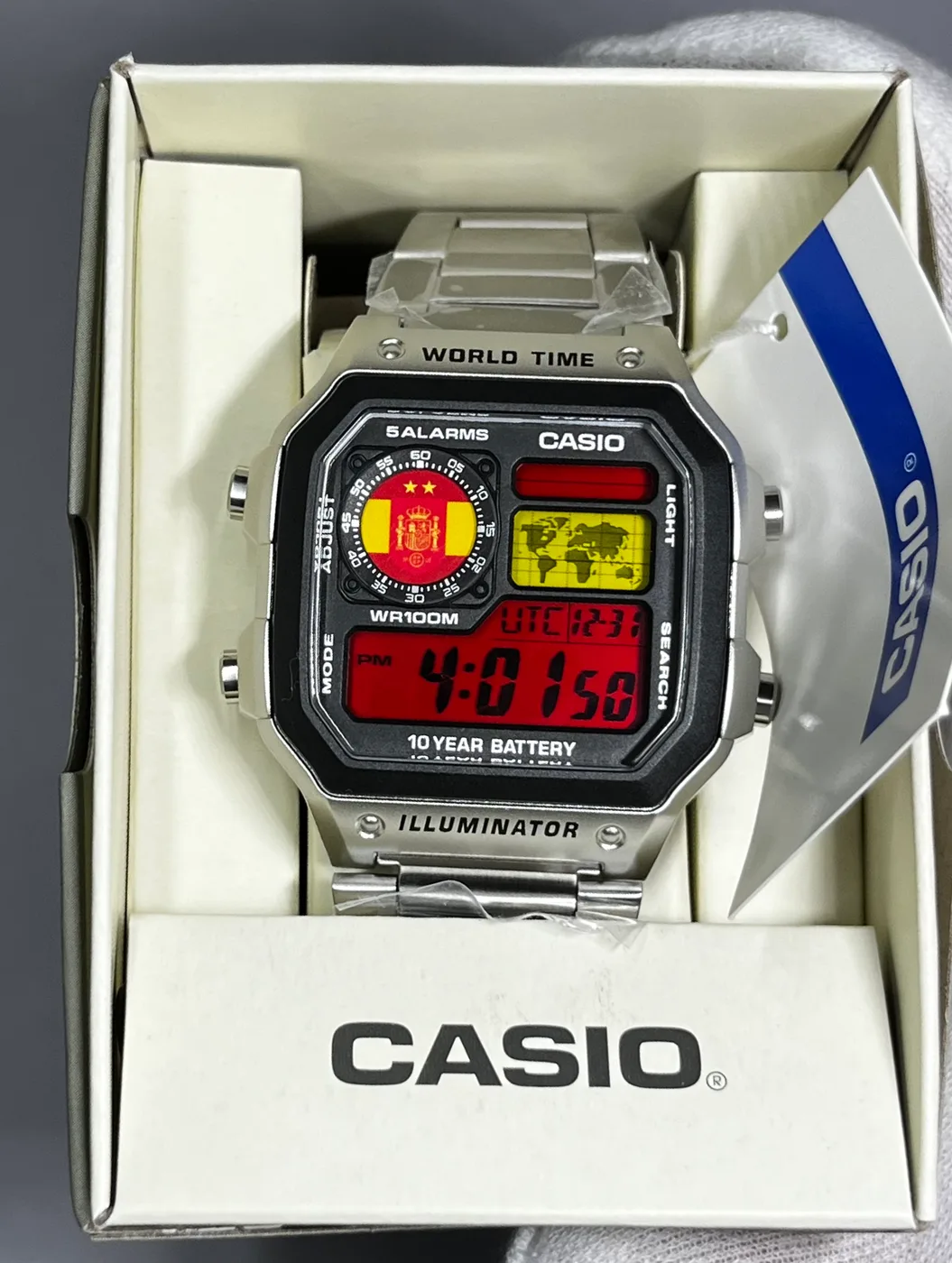 Casio AE1200 · España Mundial 2026 · Special edition