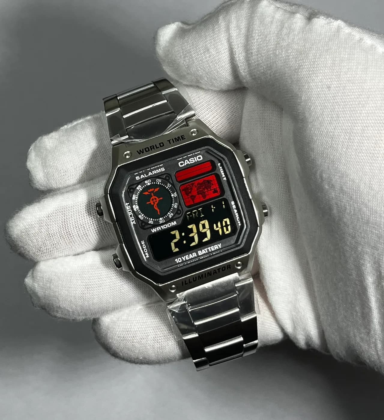 Casio AE1200 · Fullmetal Alchemist · Special edition