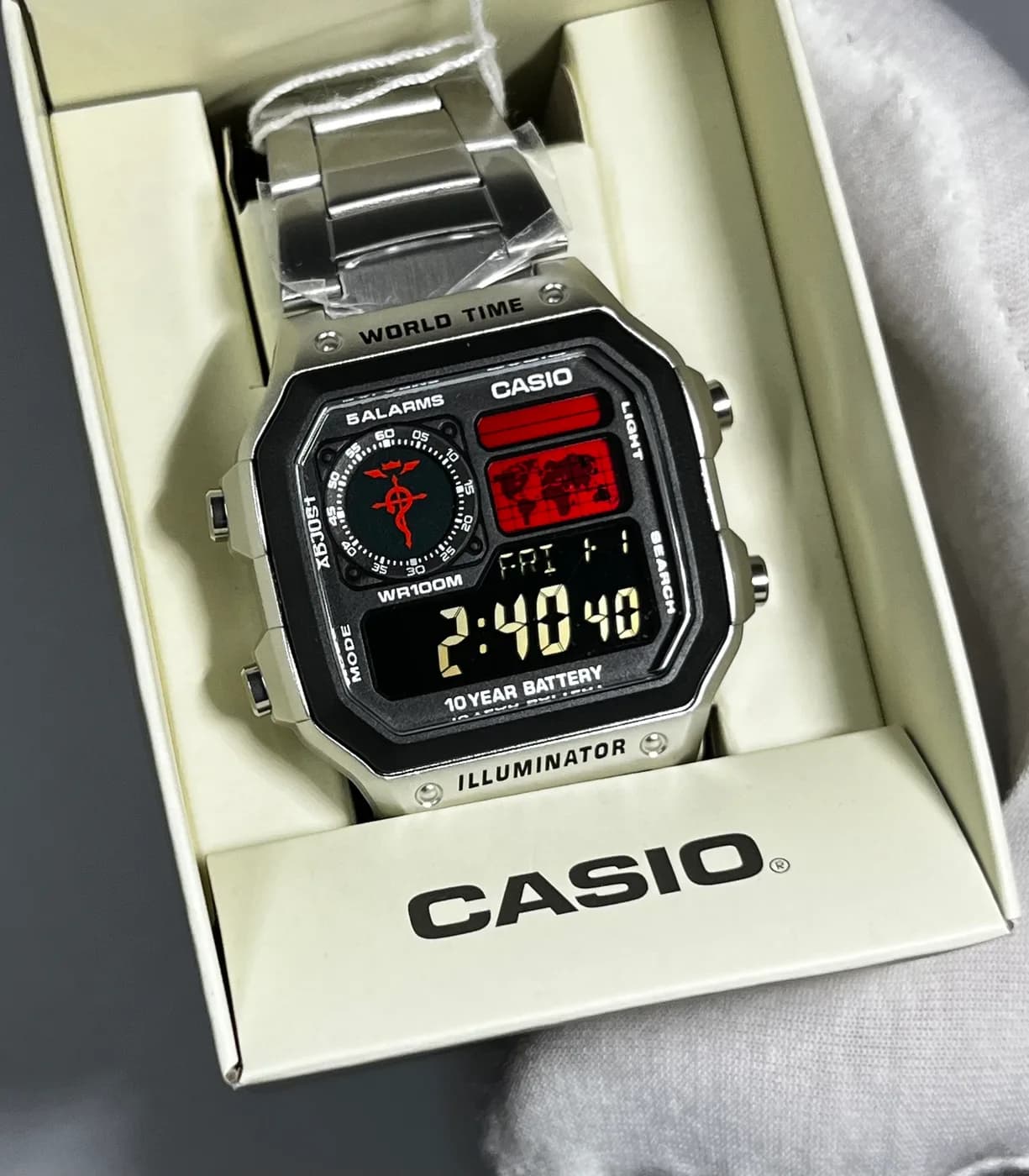 Casio AE1200 · Fullmetal Alchemist · Special edition