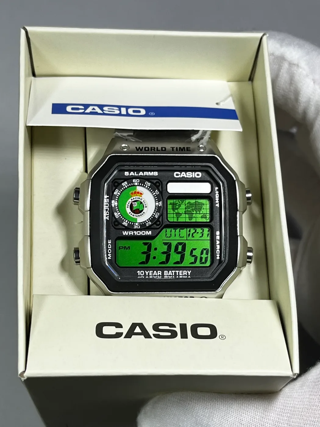 Casio AE1200 · Racing de Santander · Special edition