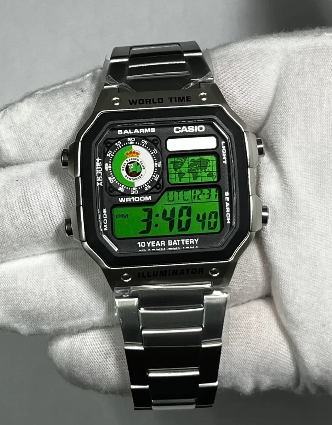 Casio AE1200 · Racing de Santander · Special edition