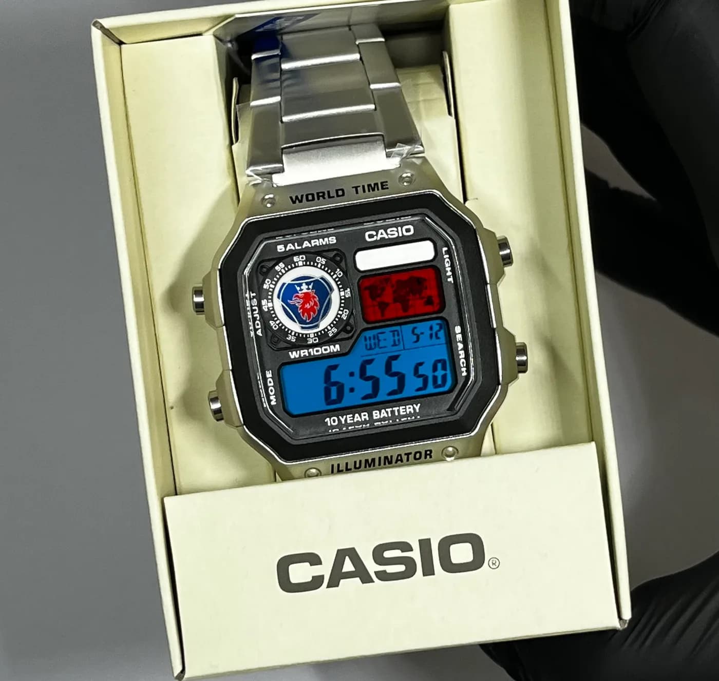 Casio AE1200WHD · Scania · Special edition