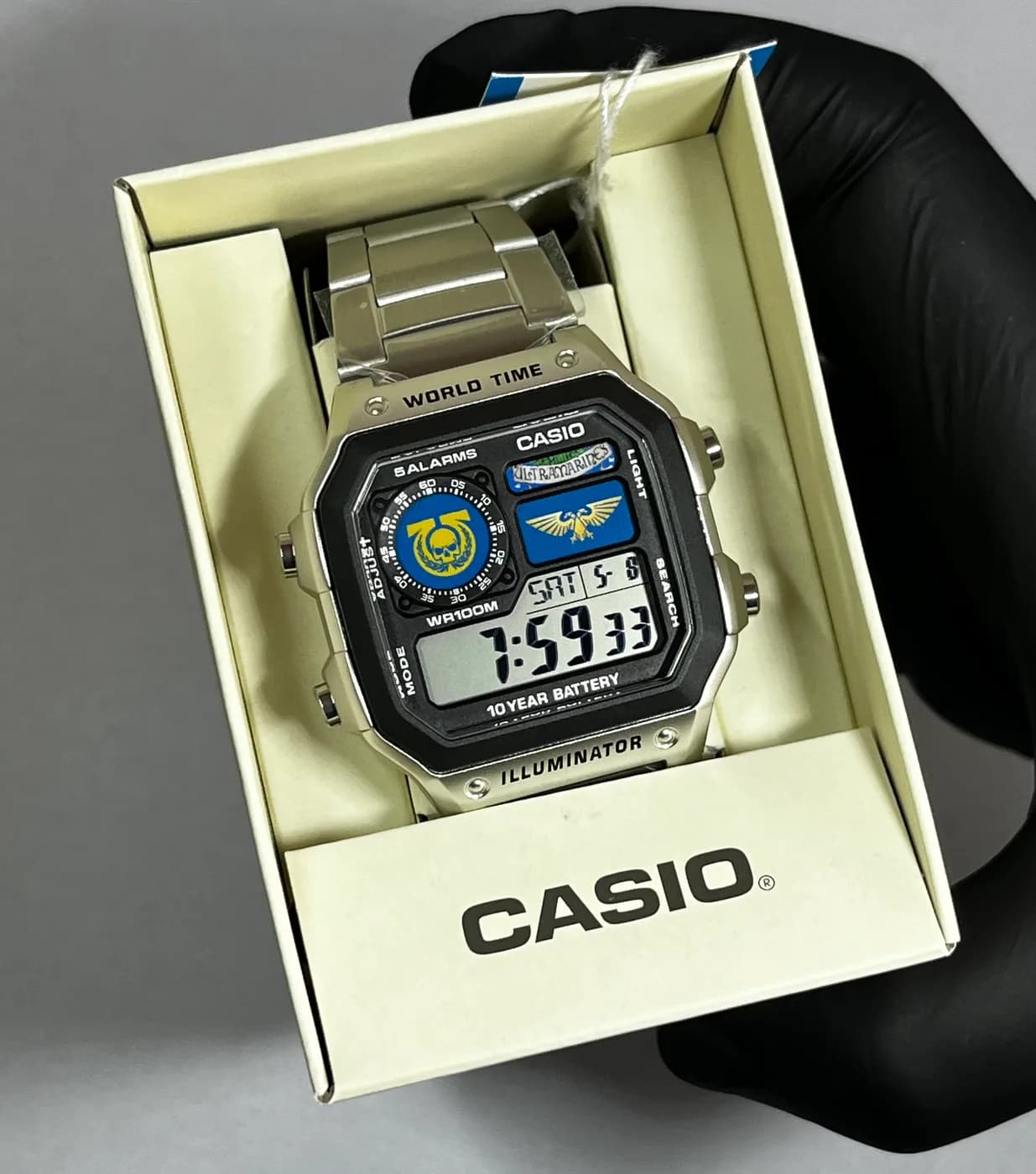 Casio AE1200 · Ultramarines · Edición especial