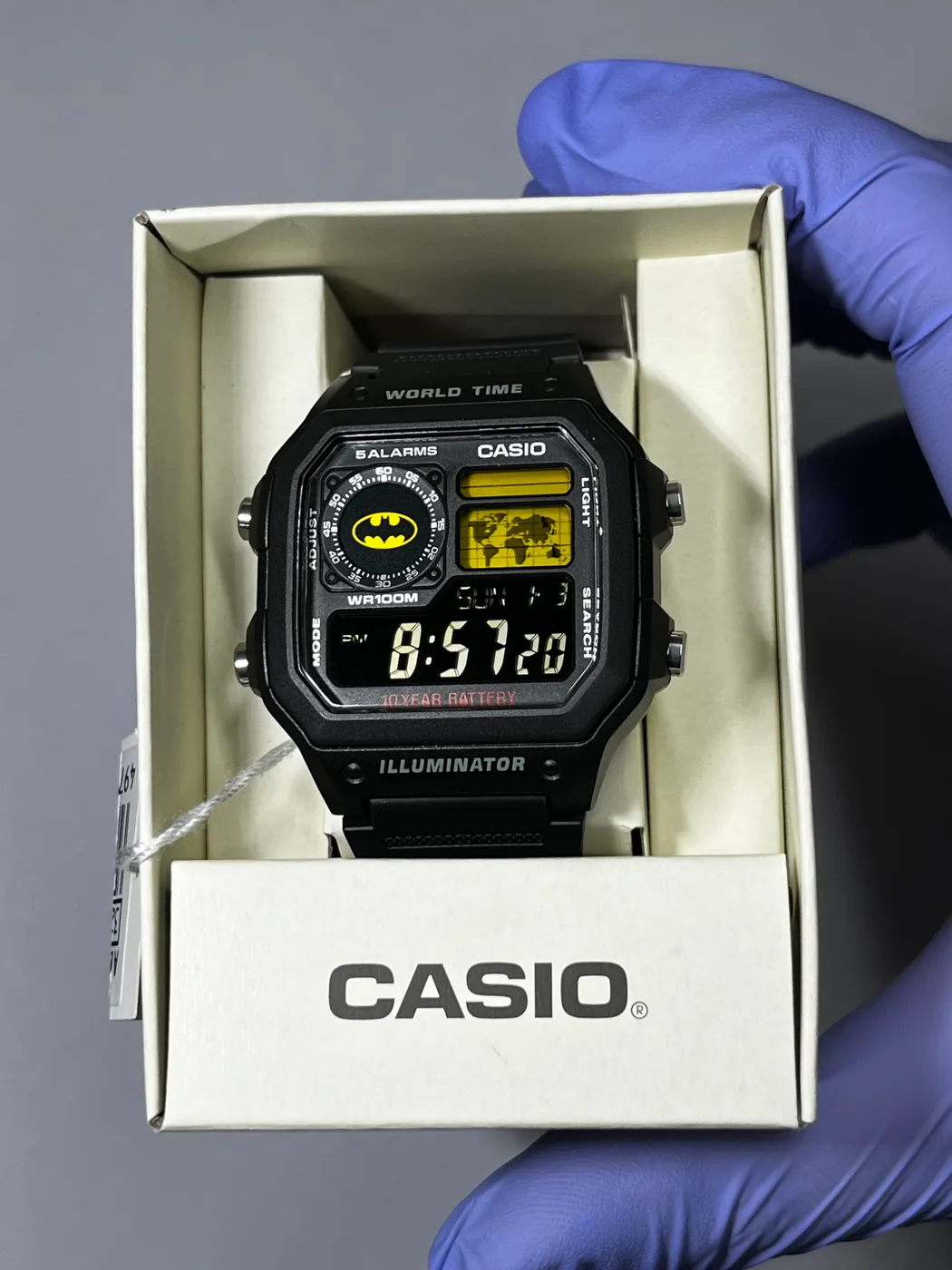 Casio AE1200WH · Batman Blackout · Edición especial