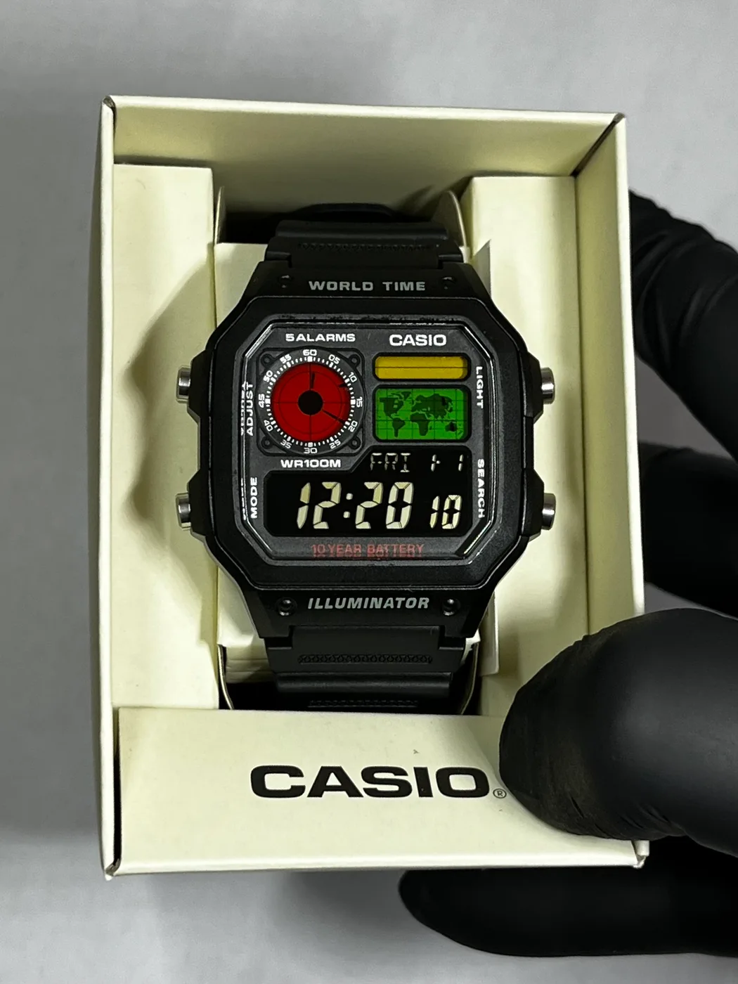 Casio AE1200WH · Rastafari · Special edition