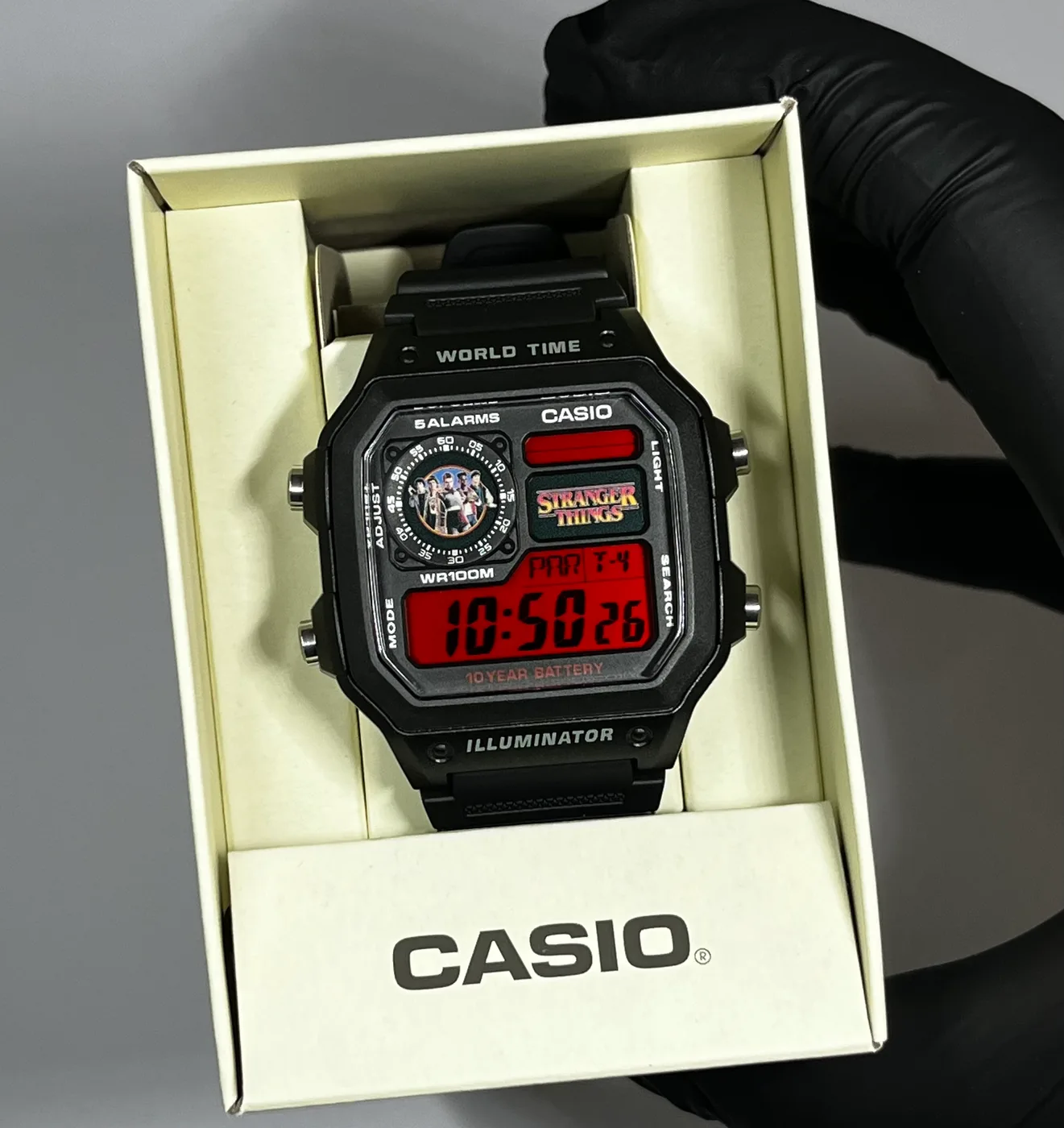 Casio AE1200WH · Stranger Things · Edición especial