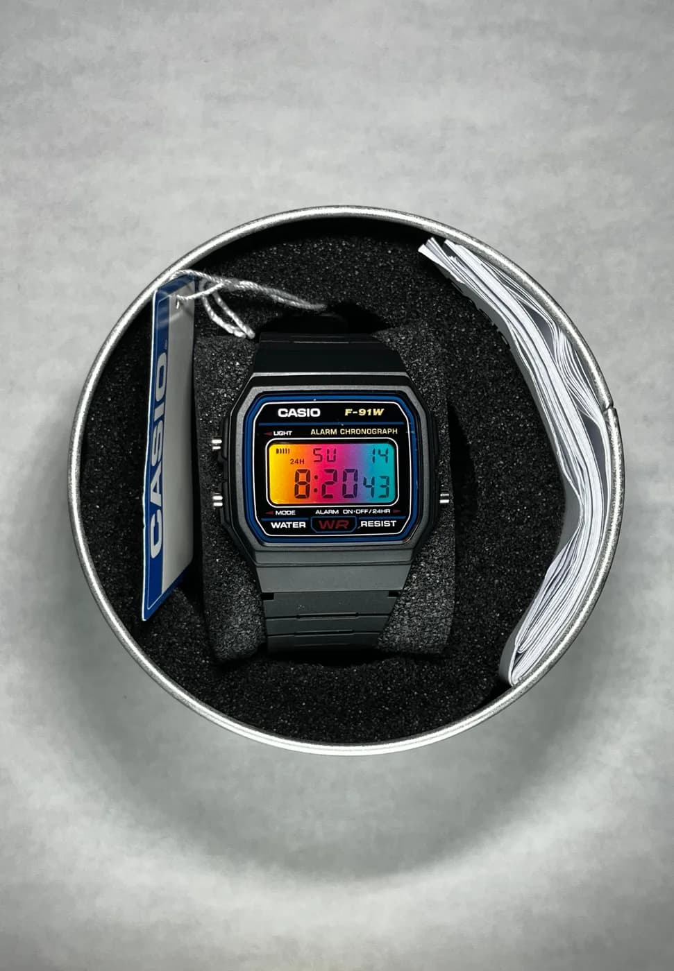 Casio F91W · Degradado · Gradient