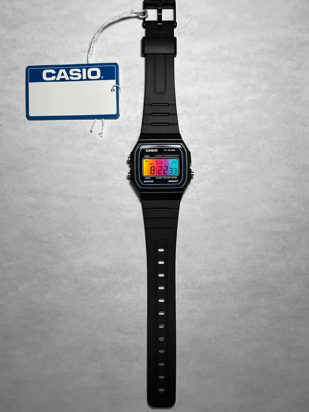 Casio F91W · Degradado · Gradient