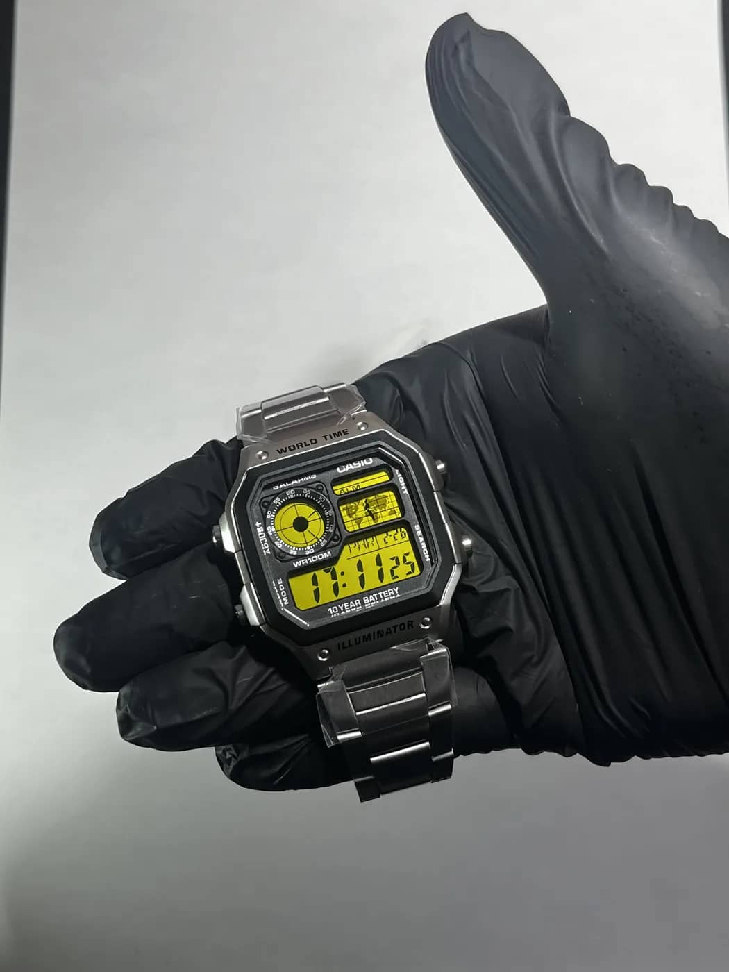 Casio AE1200 · Amarillo · Filtro de color