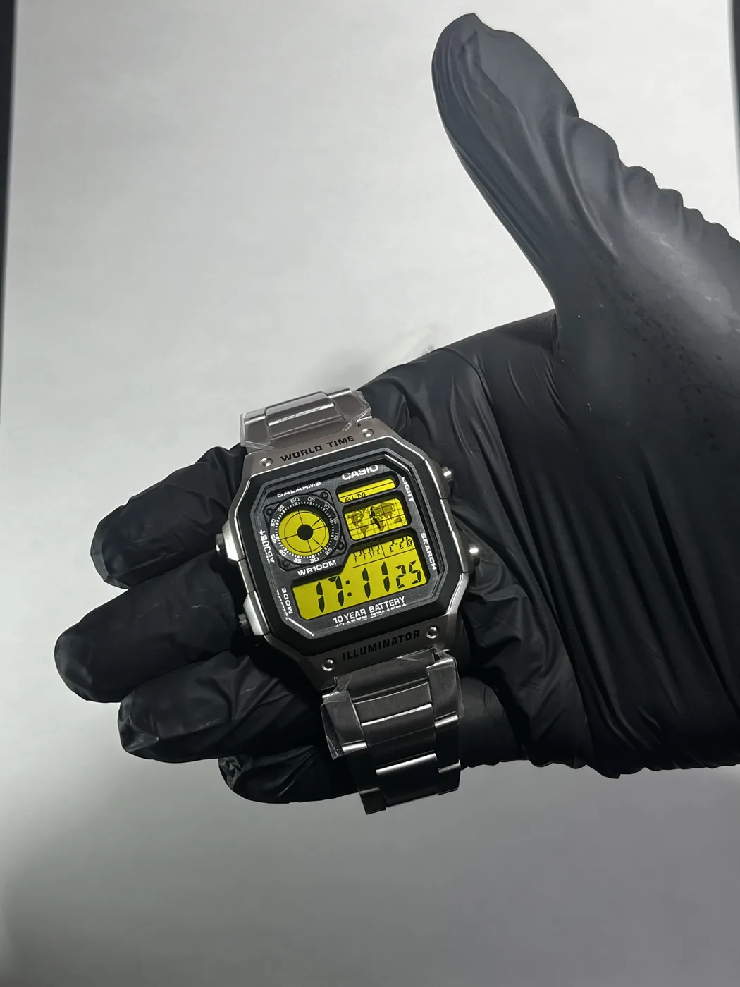 Casio AE1200 · Amarillo · Filtro de color
