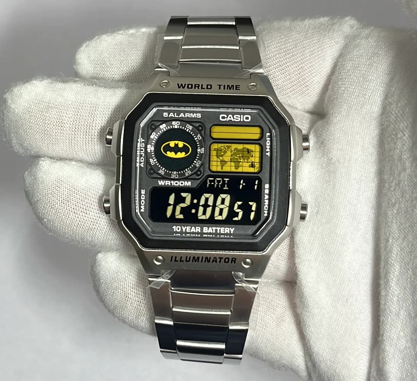 Casio AE1200 · Batman Blackout · Edición especial