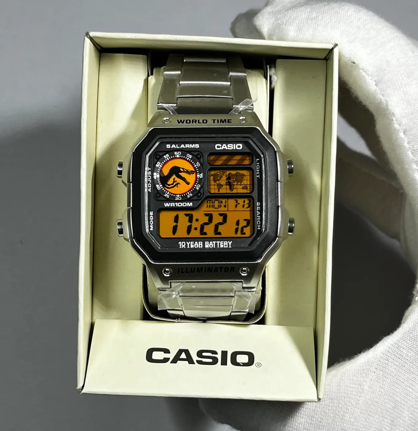 Casio AE1200 · Jurassic Park · Edición especial