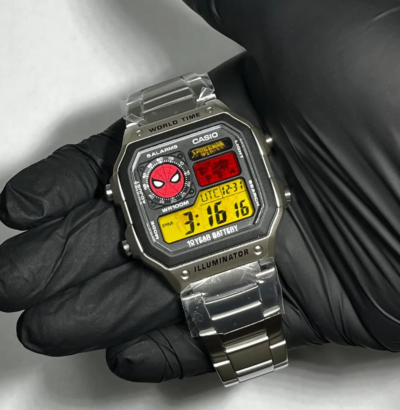 Casio AE1200 · Spiderman · Special edition