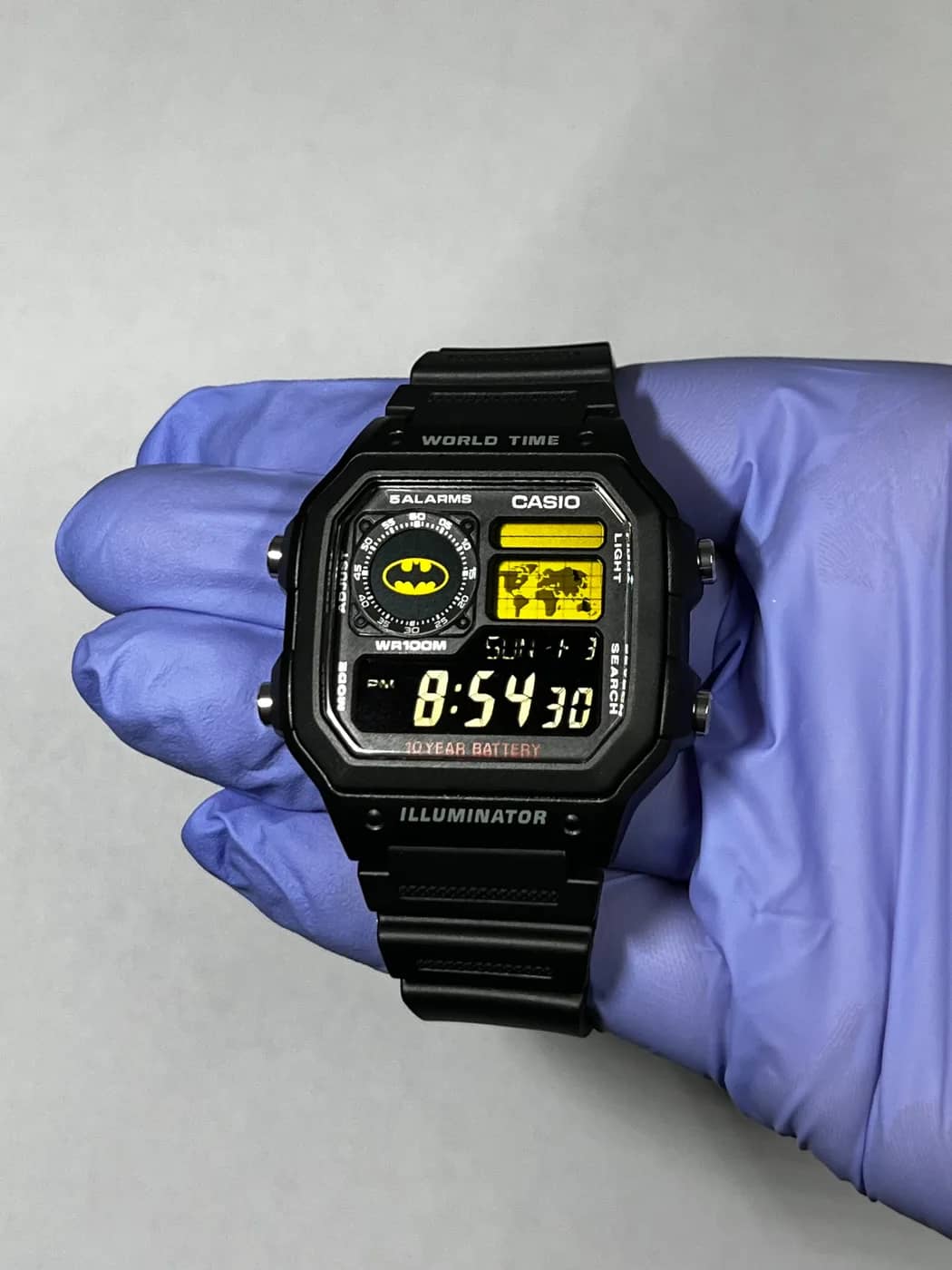 Casio AE1200WH · Batman Blackout · Special edition