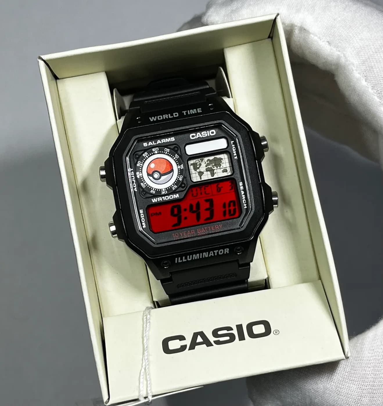 Casio AE1200WH · Pokémon · Special edition