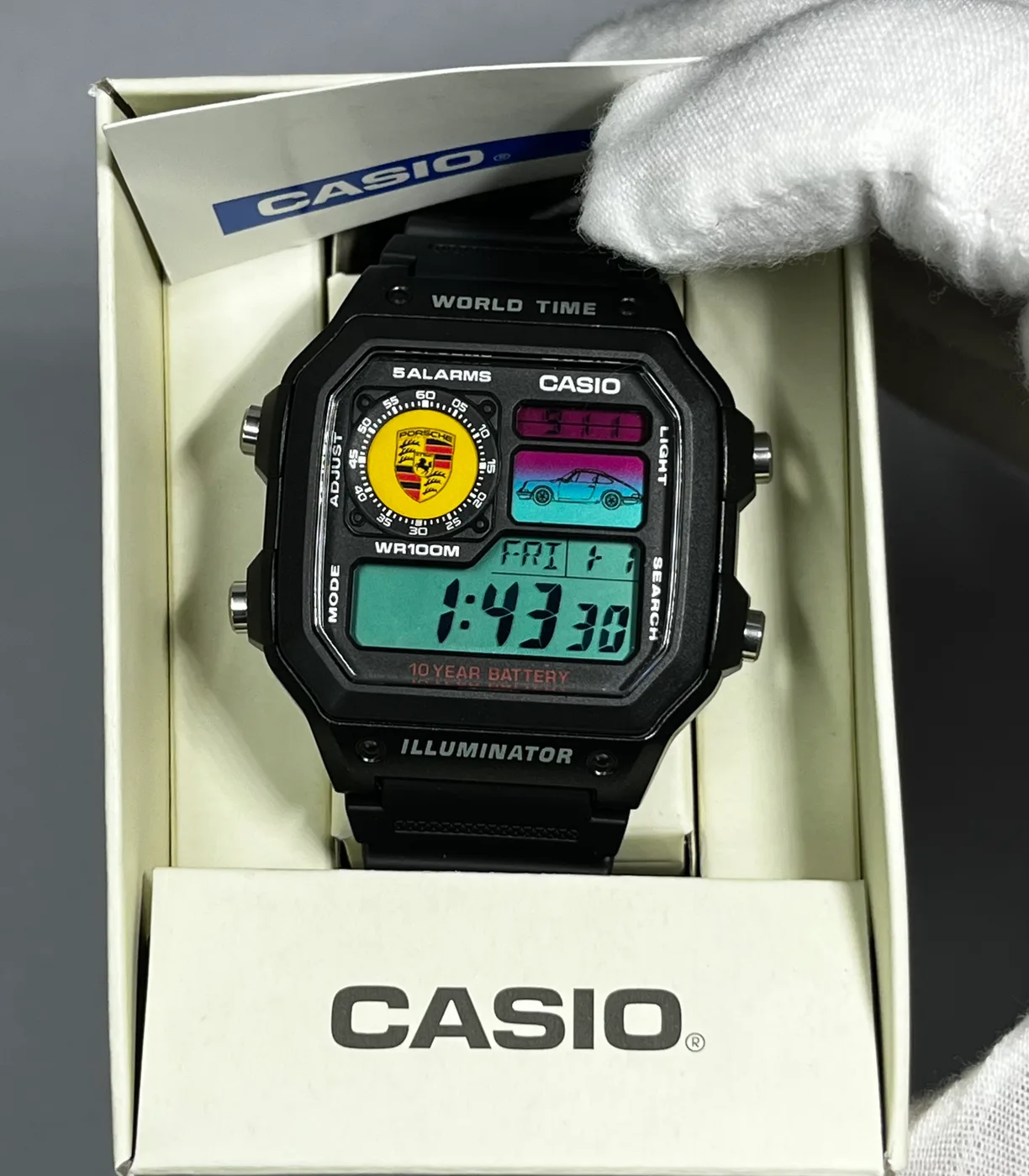 Casio AE1200WH · Porsche · Edición especial