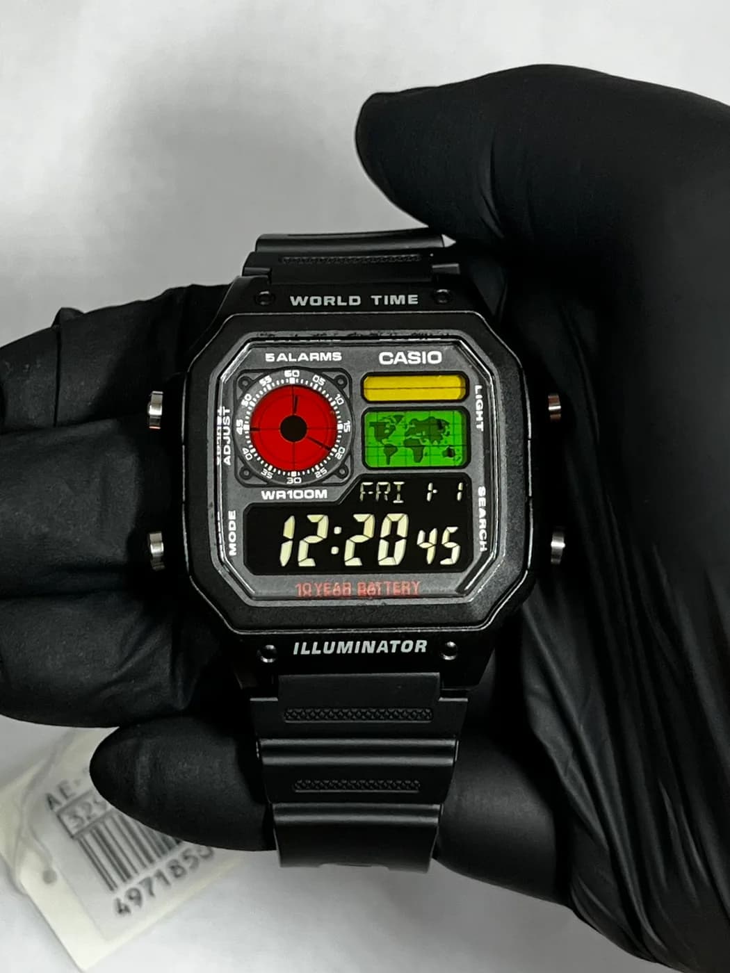 Casio AE1200WH · Rastafari · Special edition