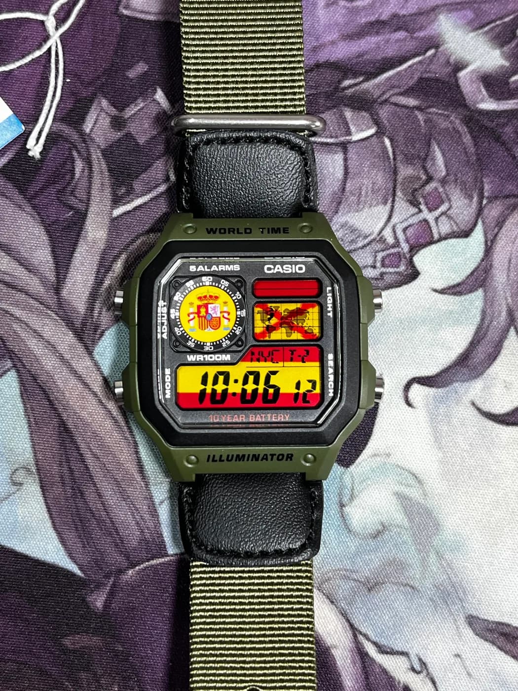 Casio AE1200WHB · España · Special edition