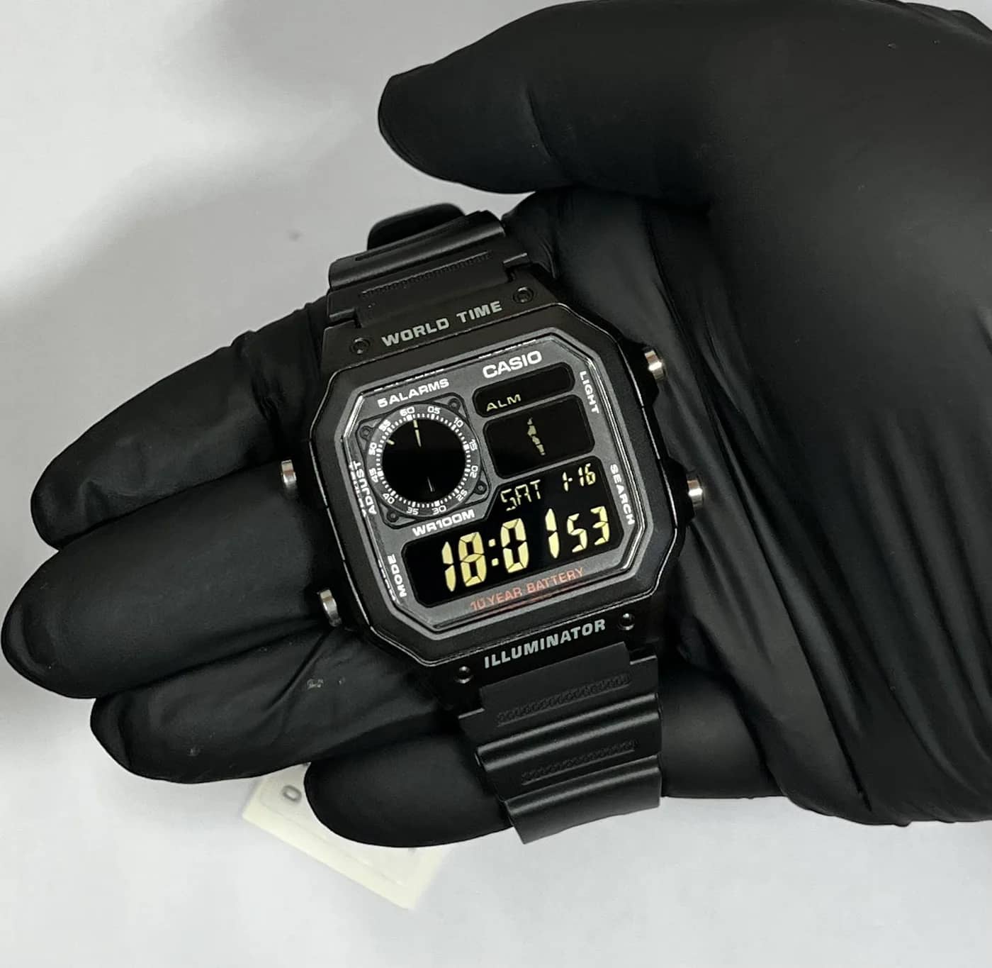 Casio AE1200WH · Full Blackout · Special edition